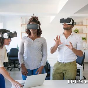 augmented reality virtual reality teknologi bisnis